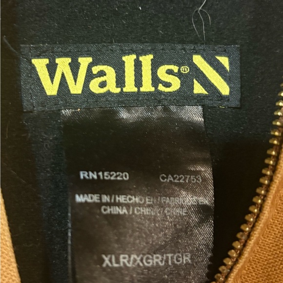 Walls Men's Brown Performance Jacket - Picture 2 of 4